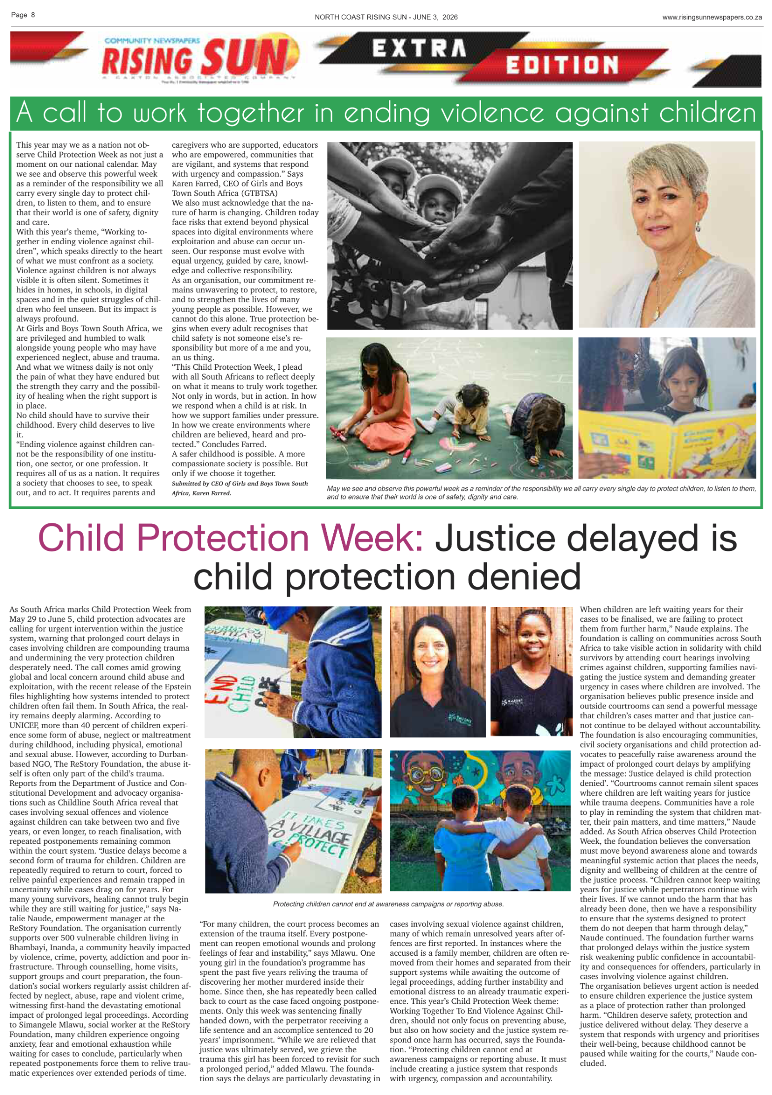 North Coast Rising Sun E-Paper, June 3, 2026 page 8