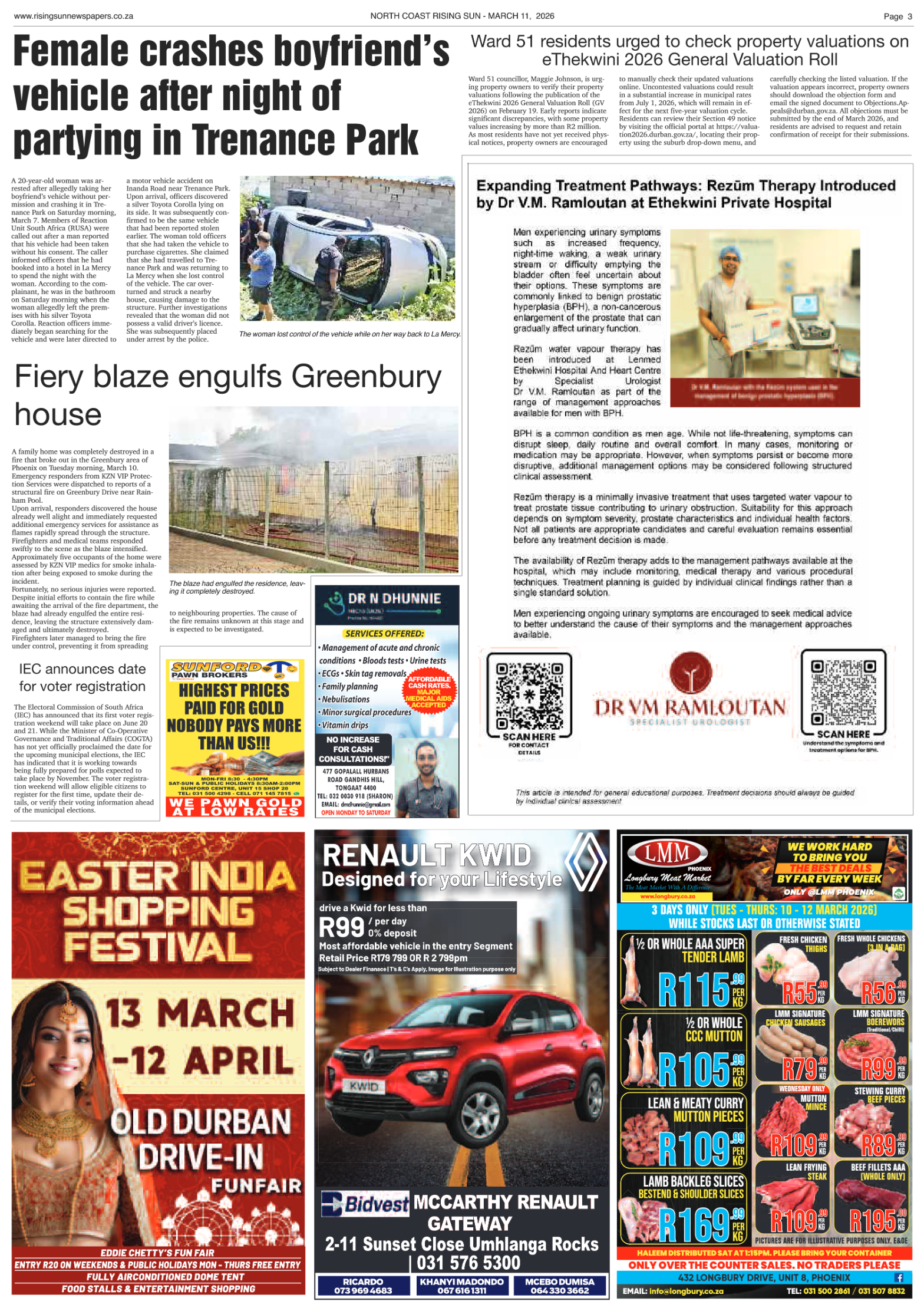North Coast Rising Sun E-Paper, March 11, 2026 page 5