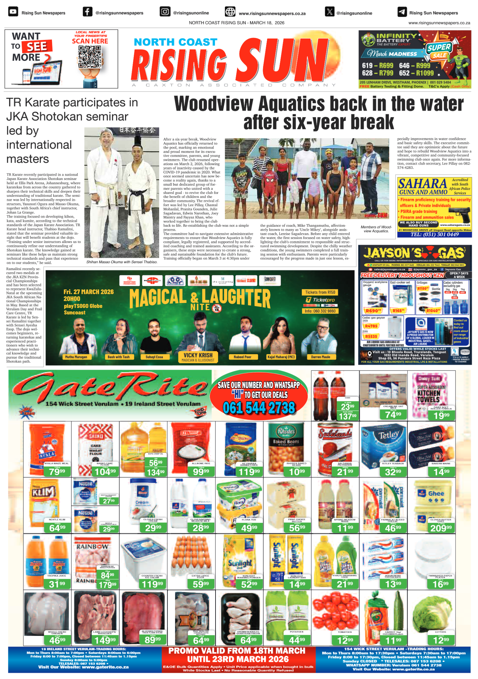 North Coast Rising Sun E-Paper, March 18, 2026 page 14