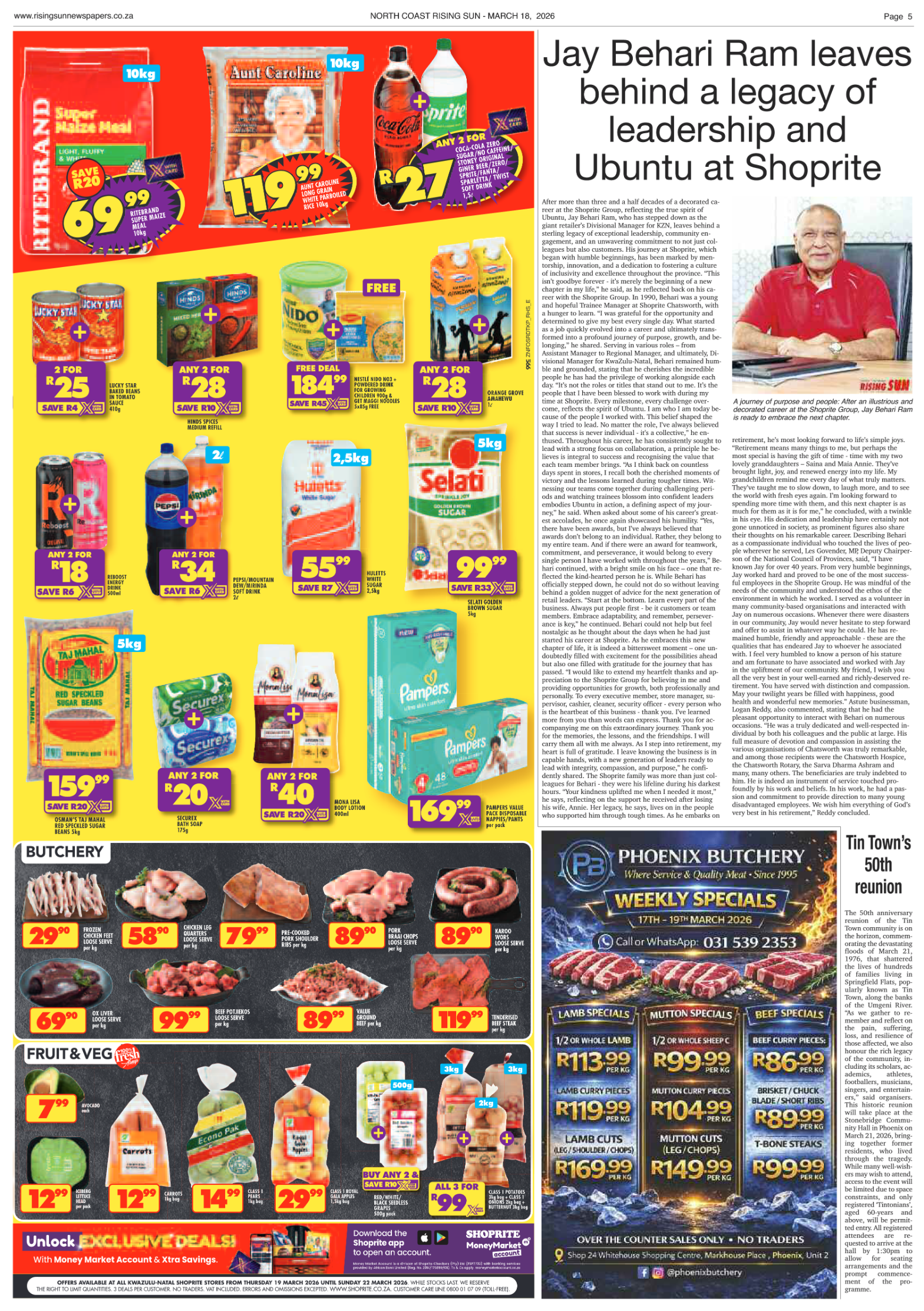 North Coast Rising Sun E-Paper, March 18, 2026 page 5