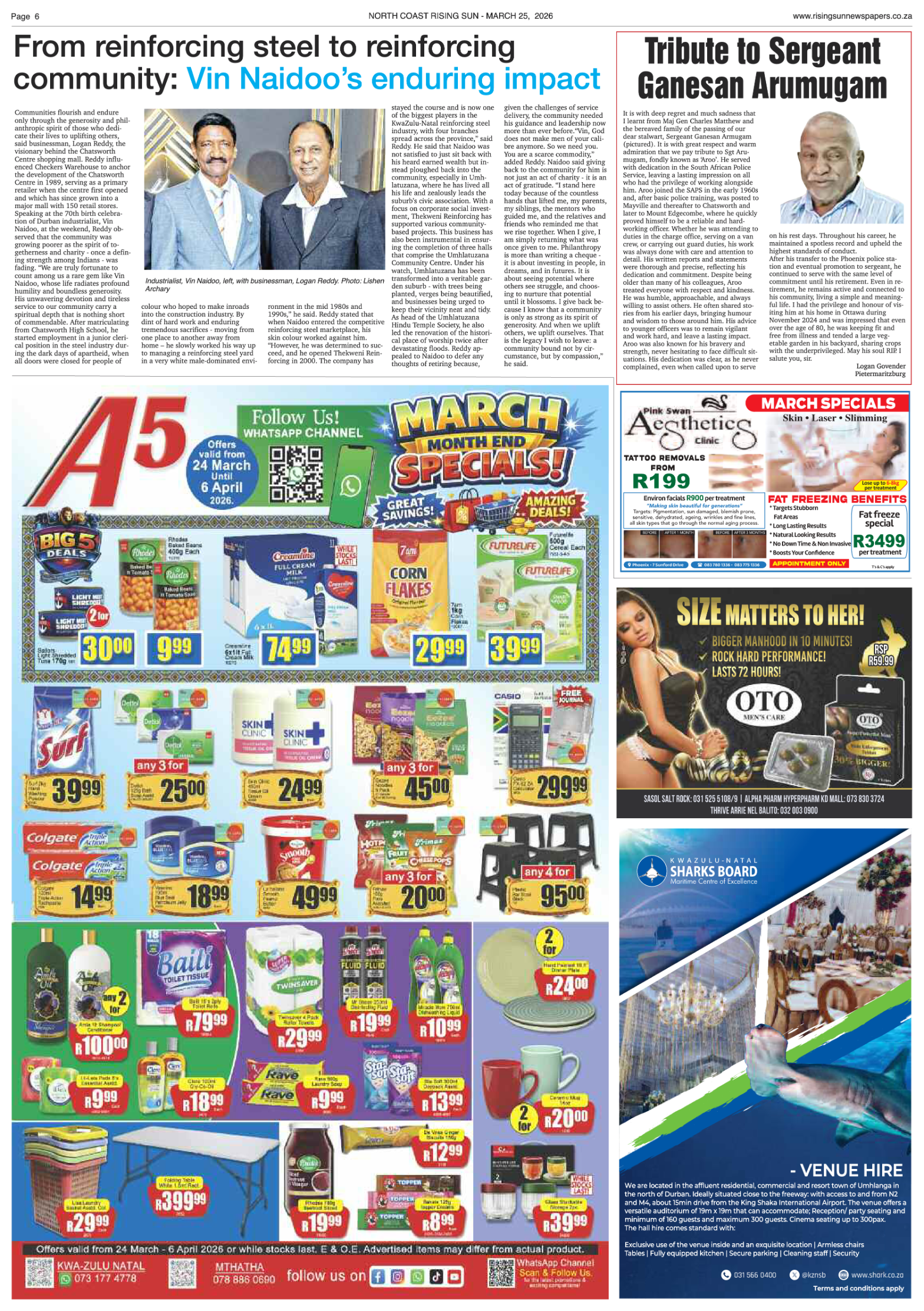 North Coast Rising Sun E-Paper, March 25, 2026 page 10