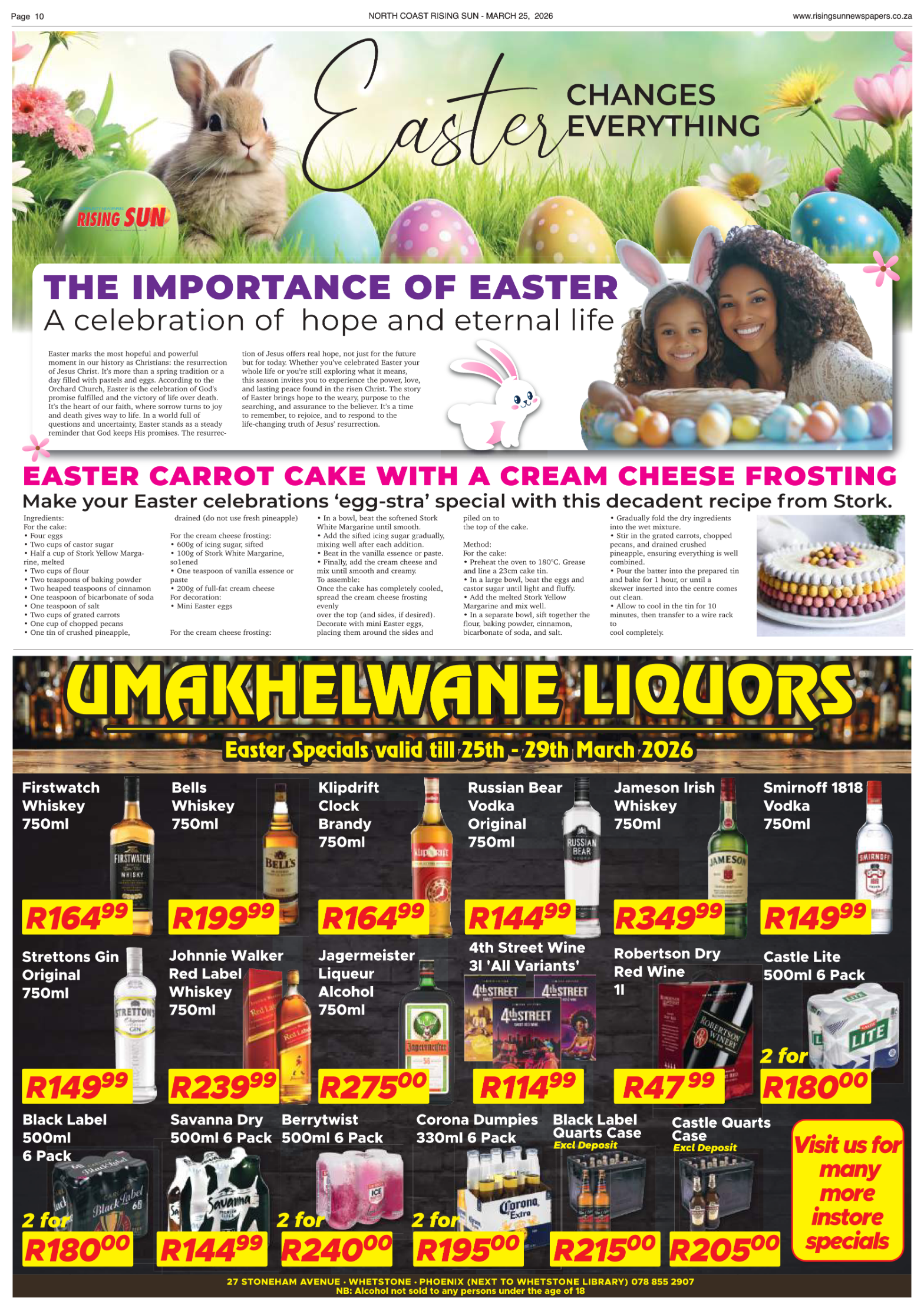 North Coast Rising Sun E-Paper, March 25, 2026 page 14