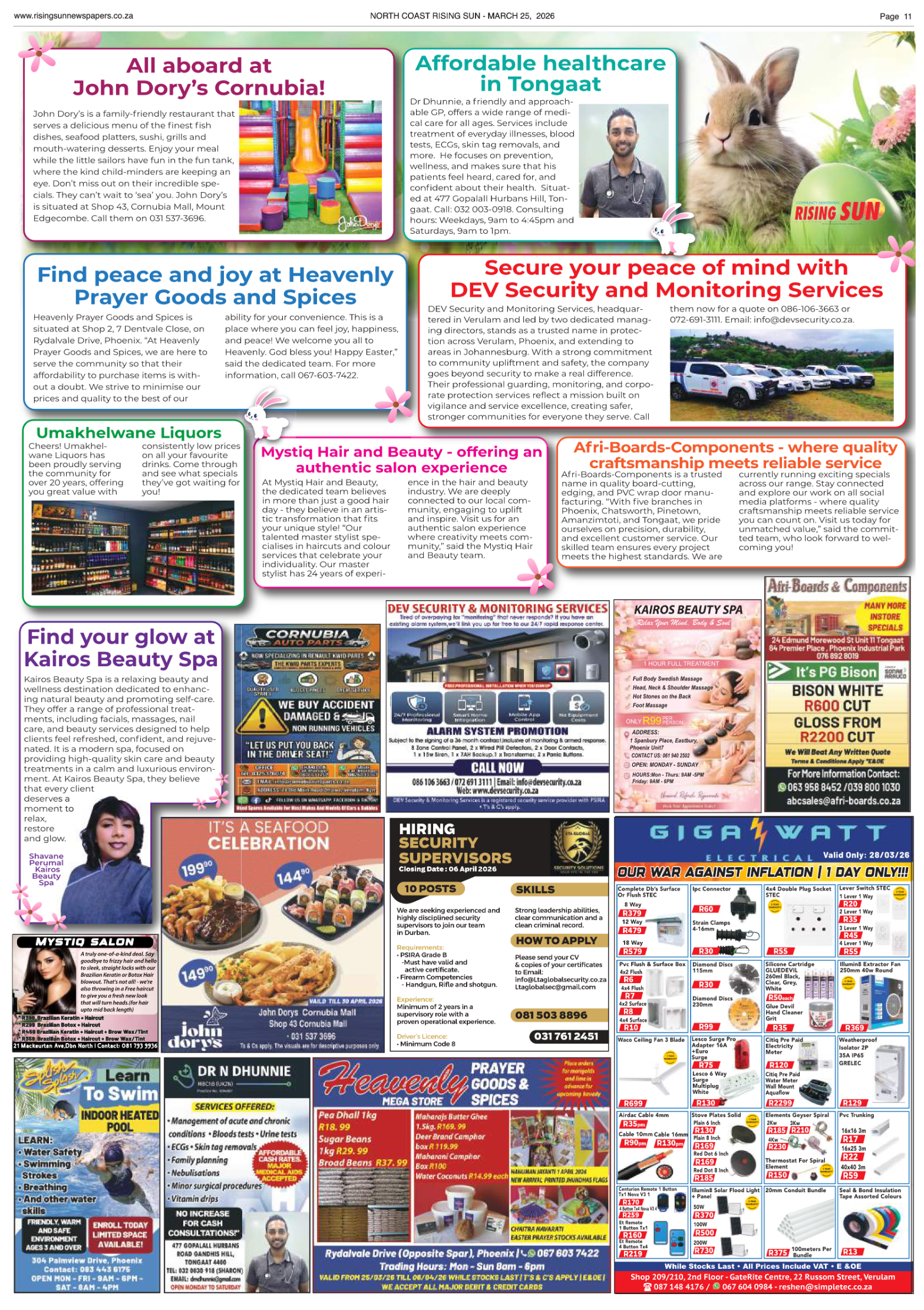 North Coast Rising Sun E-Paper, March 25, 2026 page 15
