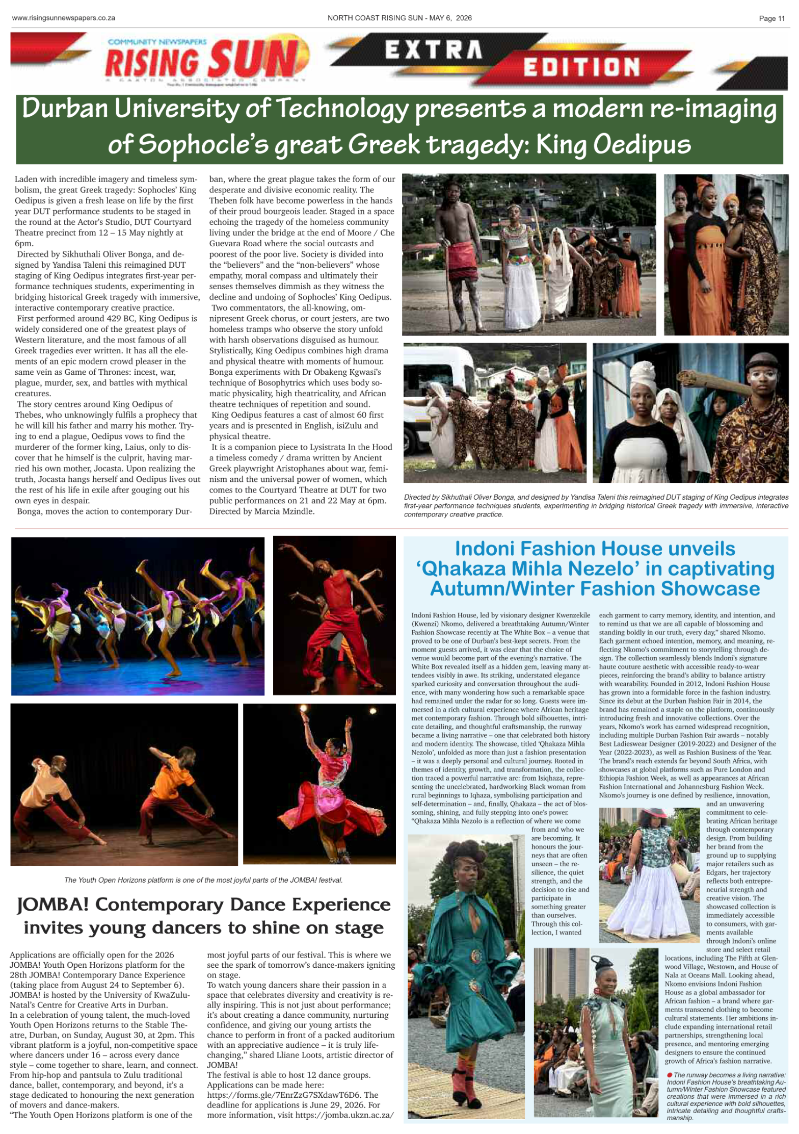 North Coast Rising Sun E-Paper, May 13, 2026 page 11