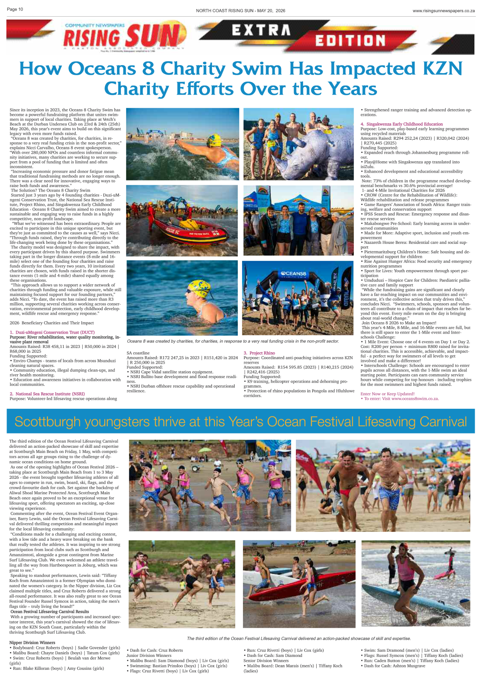 North Coast Rising Sun E-Paper, May 20, 2026 page 10