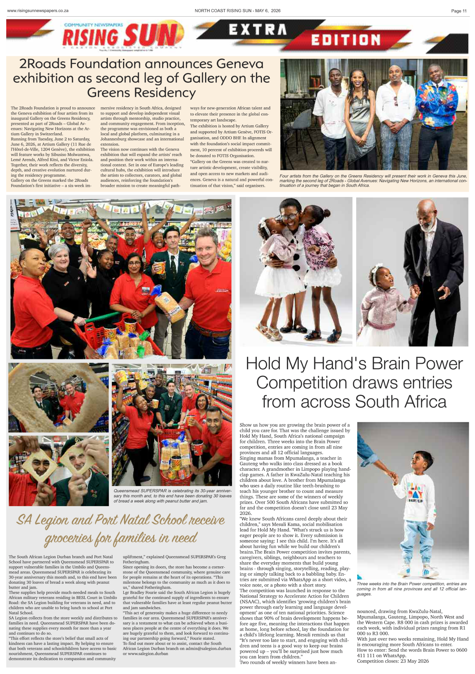 North Coast Rising Sun E-Paper, May 20, 2026 page 11