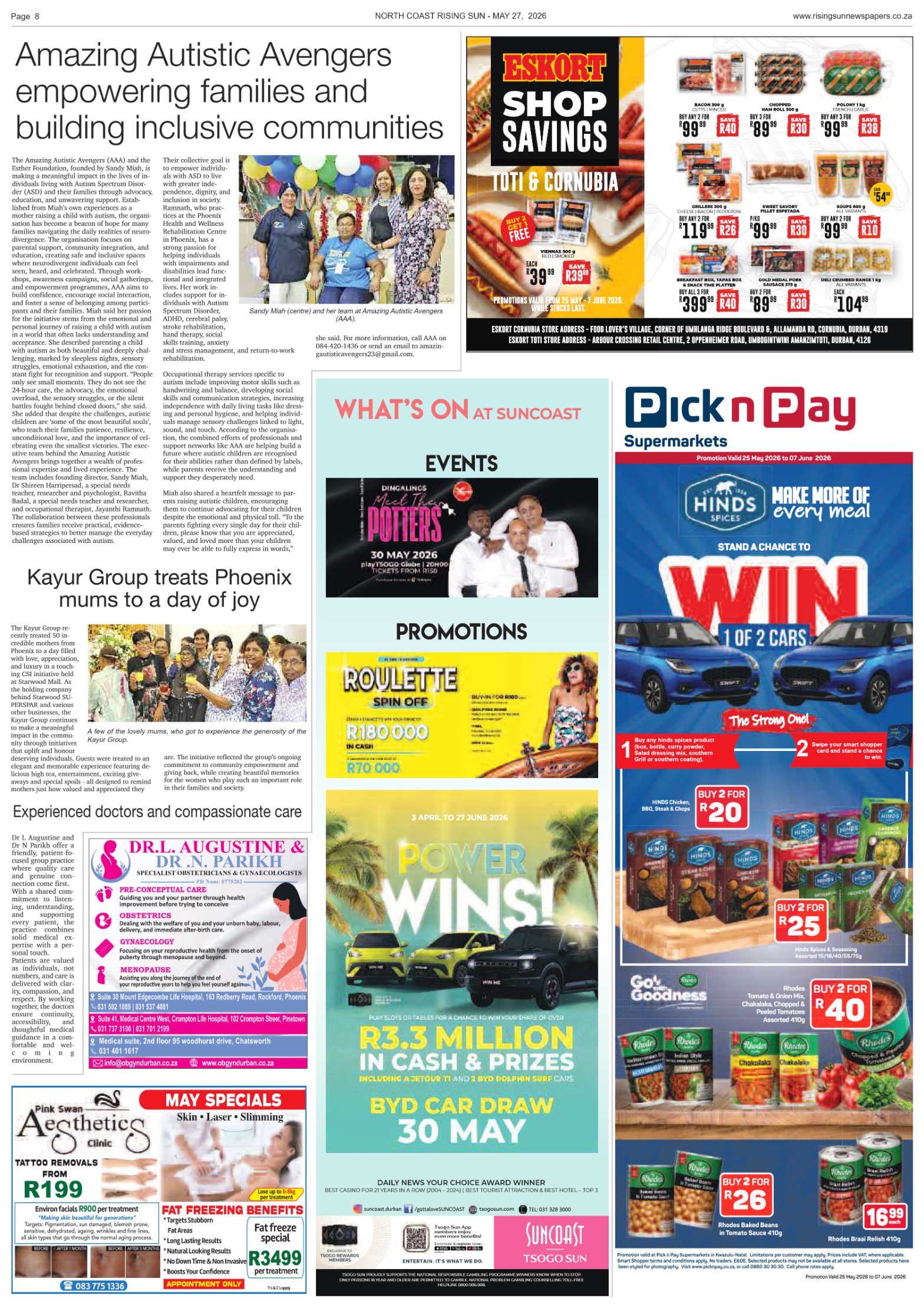 North Coast Rising Sun E-Paper, May 27, 2026 page 12