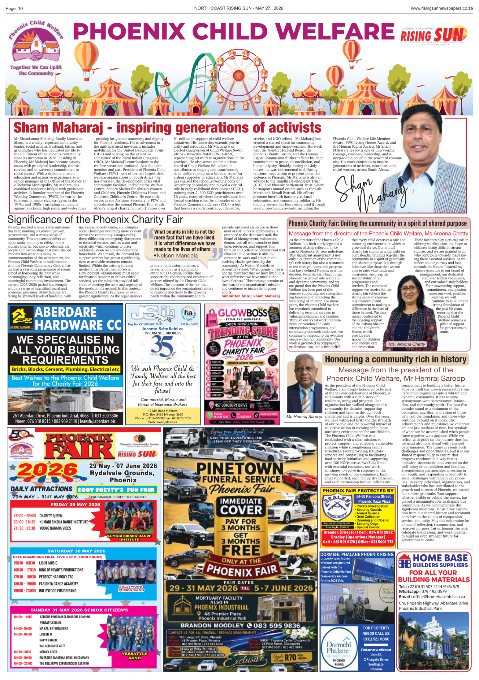 North Coast Rising Sun E-Paper, May 27, 2026 page 14