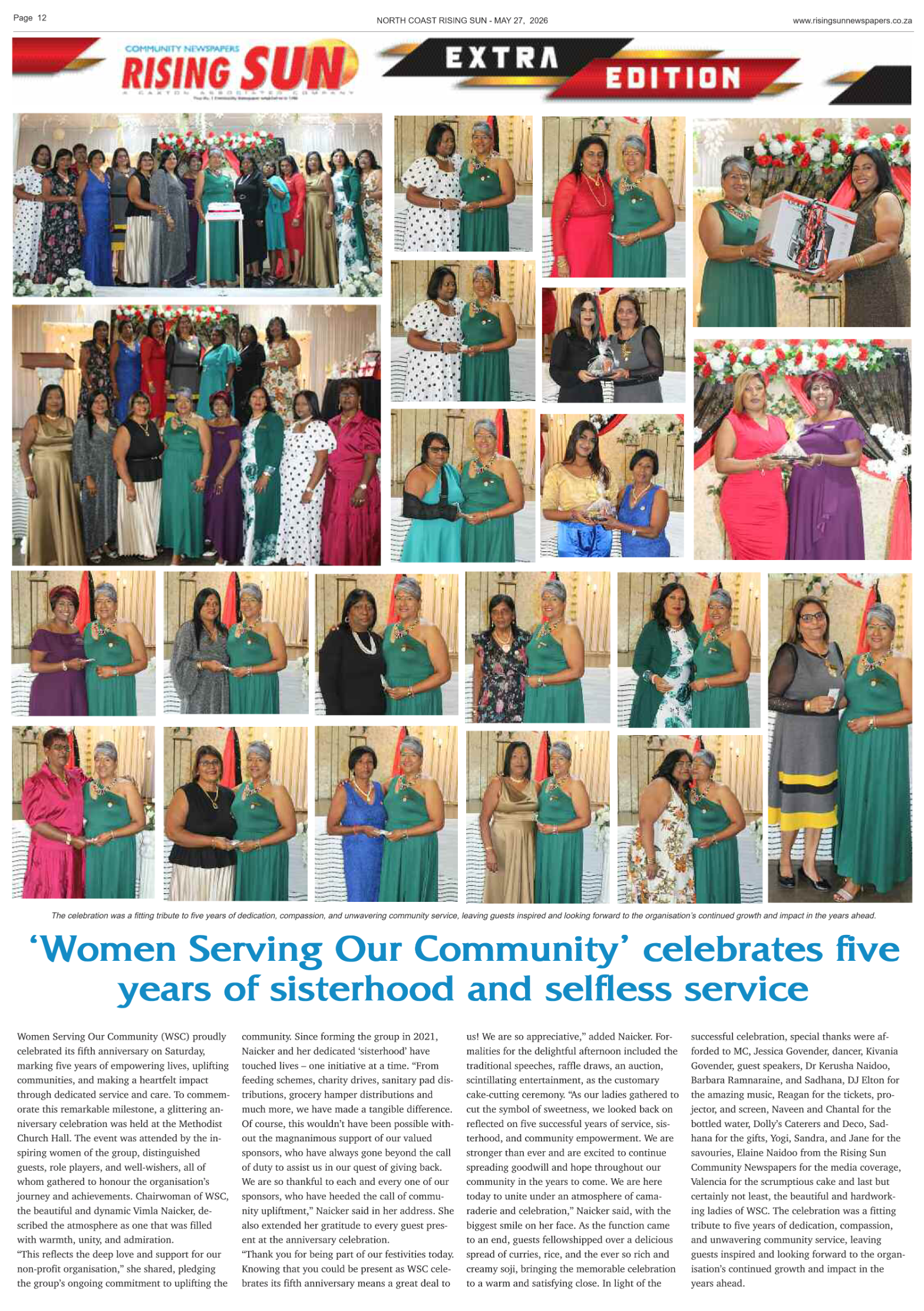 North Coast Rising Sun E-Paper, May 27, 2026 page 16