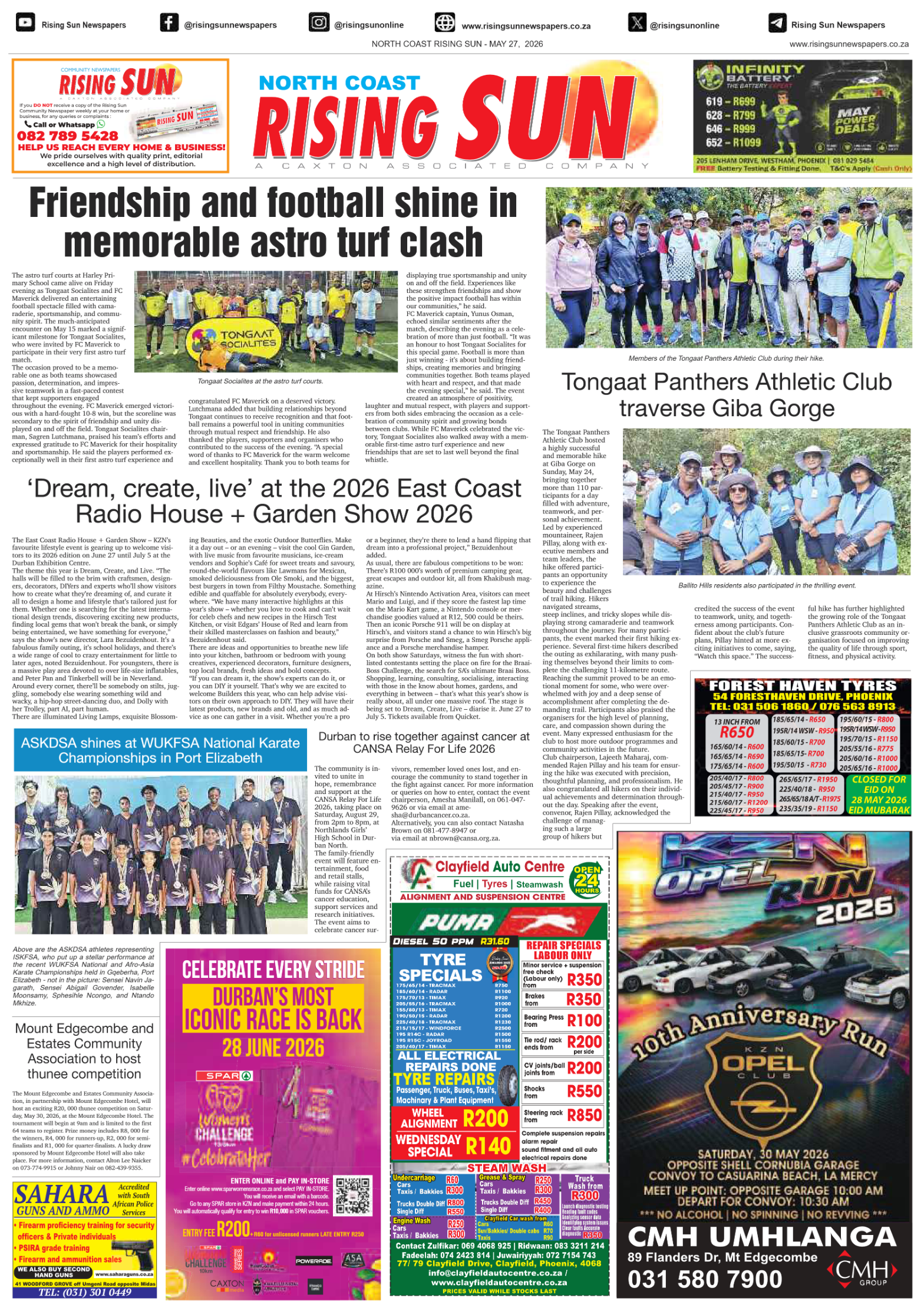 North Coast Rising Sun E-Paper, May 27, 2026 page 20