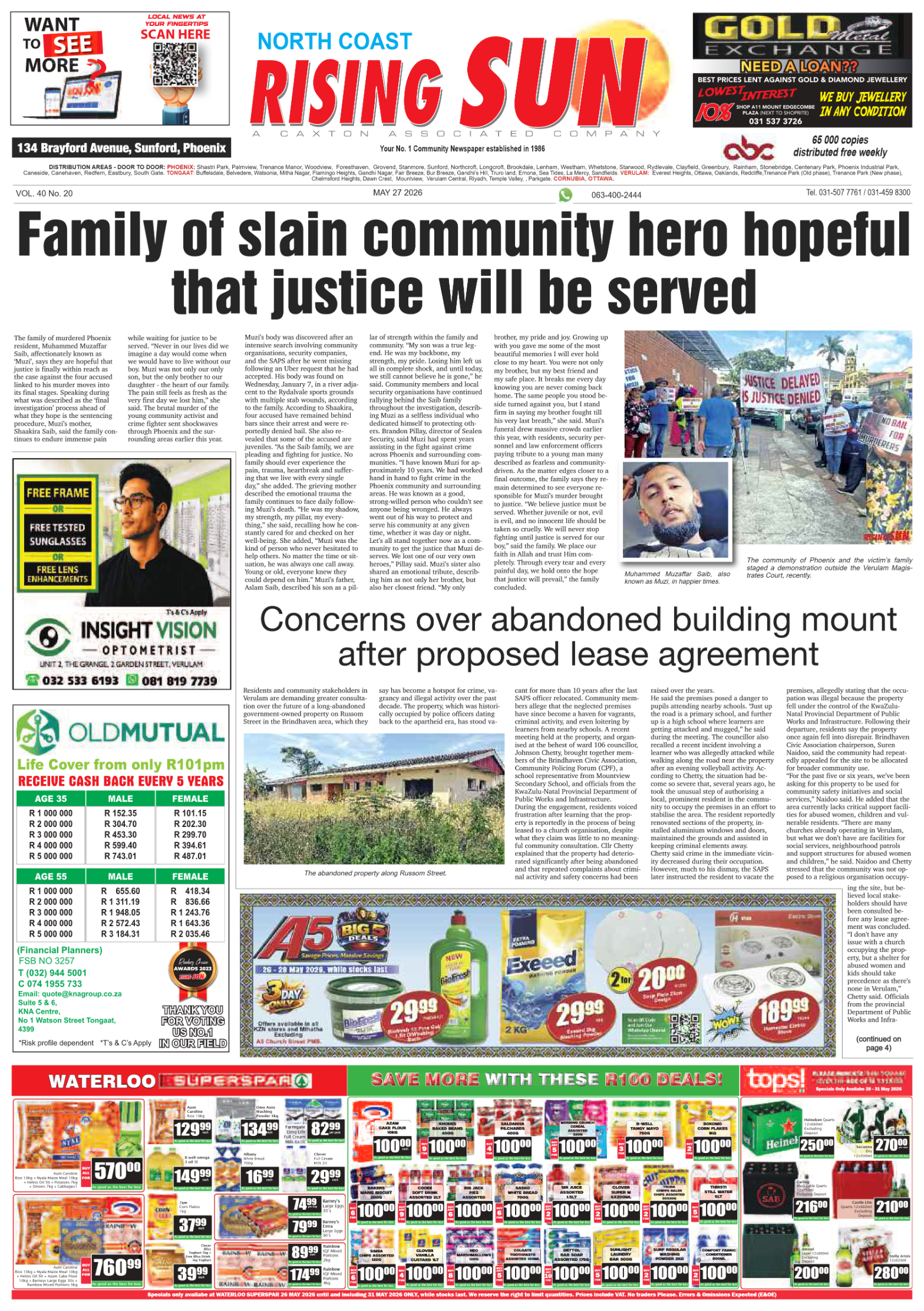 North Coast Rising Sun E-Paper, May 27, 2026 page 5
