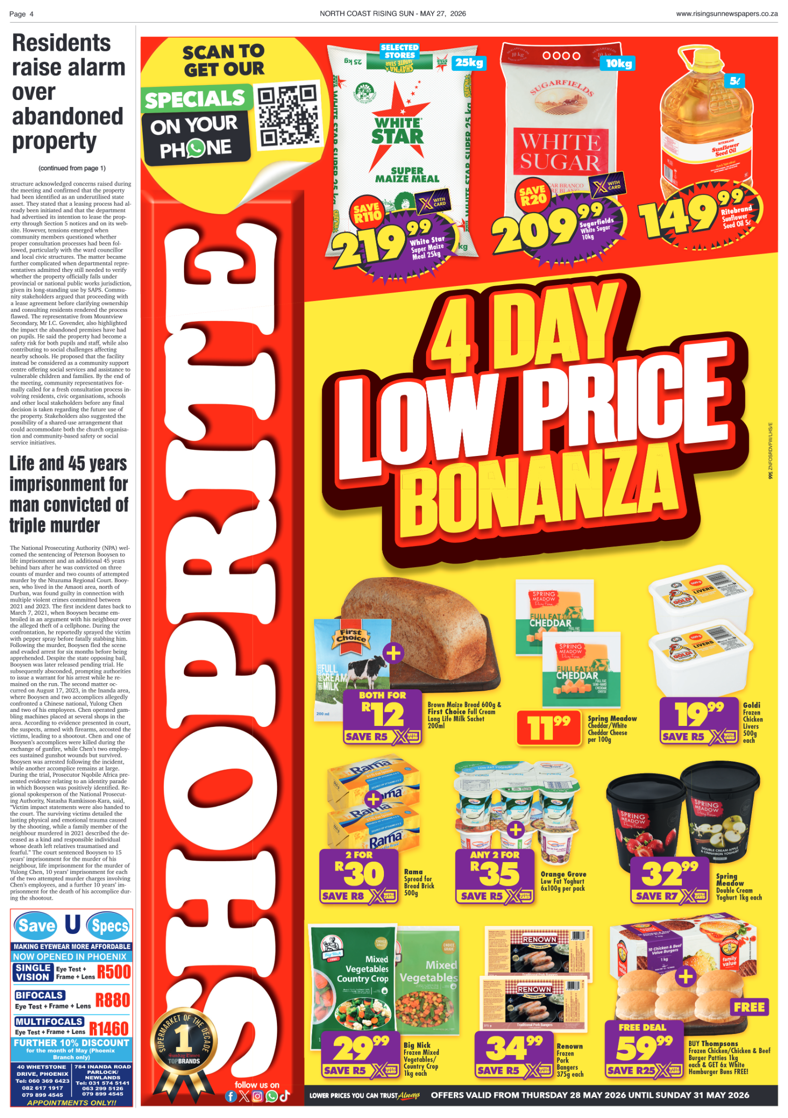 North Coast Rising Sun E-Paper, May 27, 2026 page 8