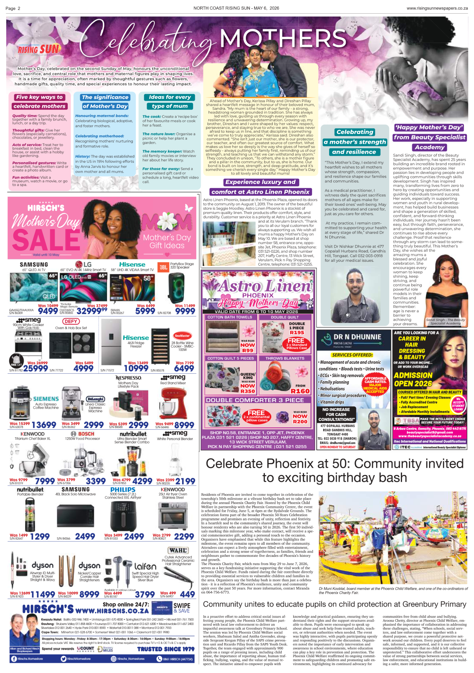 North Coast Rising Sun E-Paper, May 6, 2026 page 2