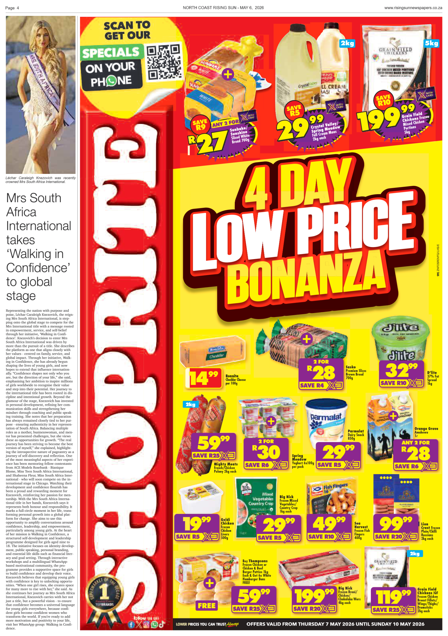 North Coast Rising Sun E-Paper, May 6, 2026 page 4