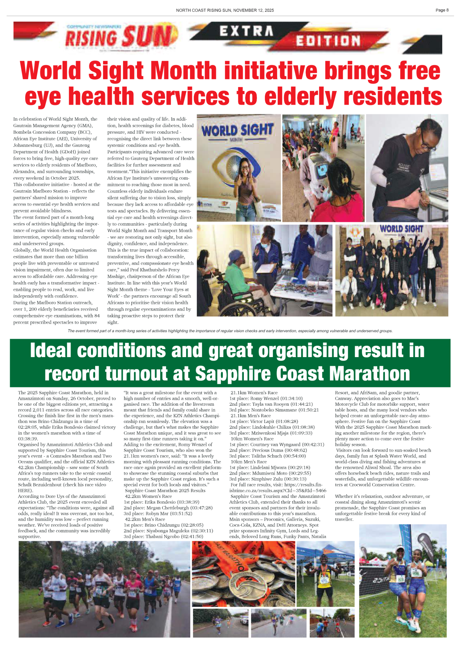 North Coast Rising Sun E-Paper, November 12, 2025 page 10
