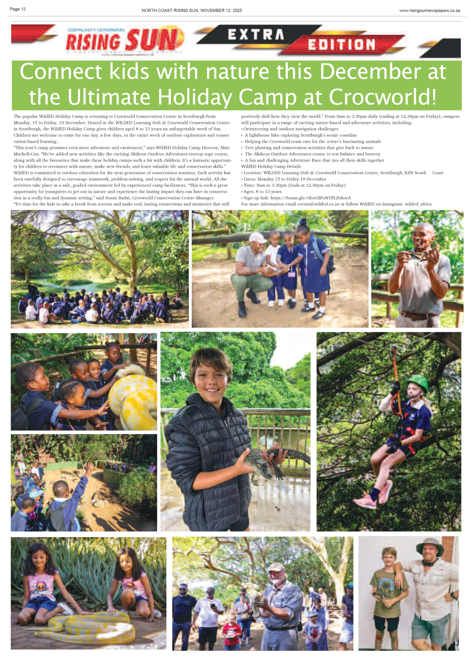North Coast Rising Sun E-Paper, November 12, 2025 page 14