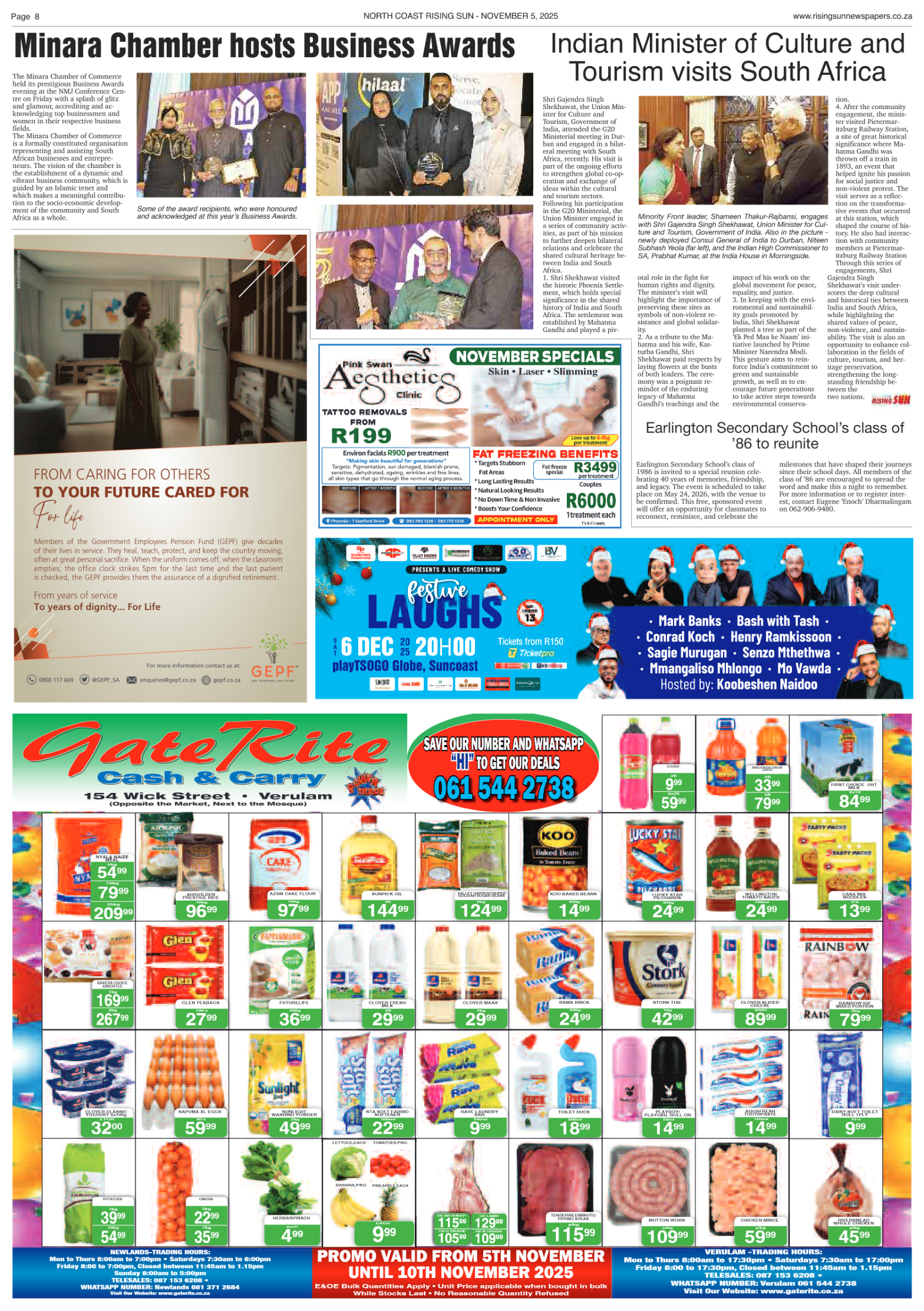 North Coast Rising Sun E-Paper, November 5, 2025 page 10