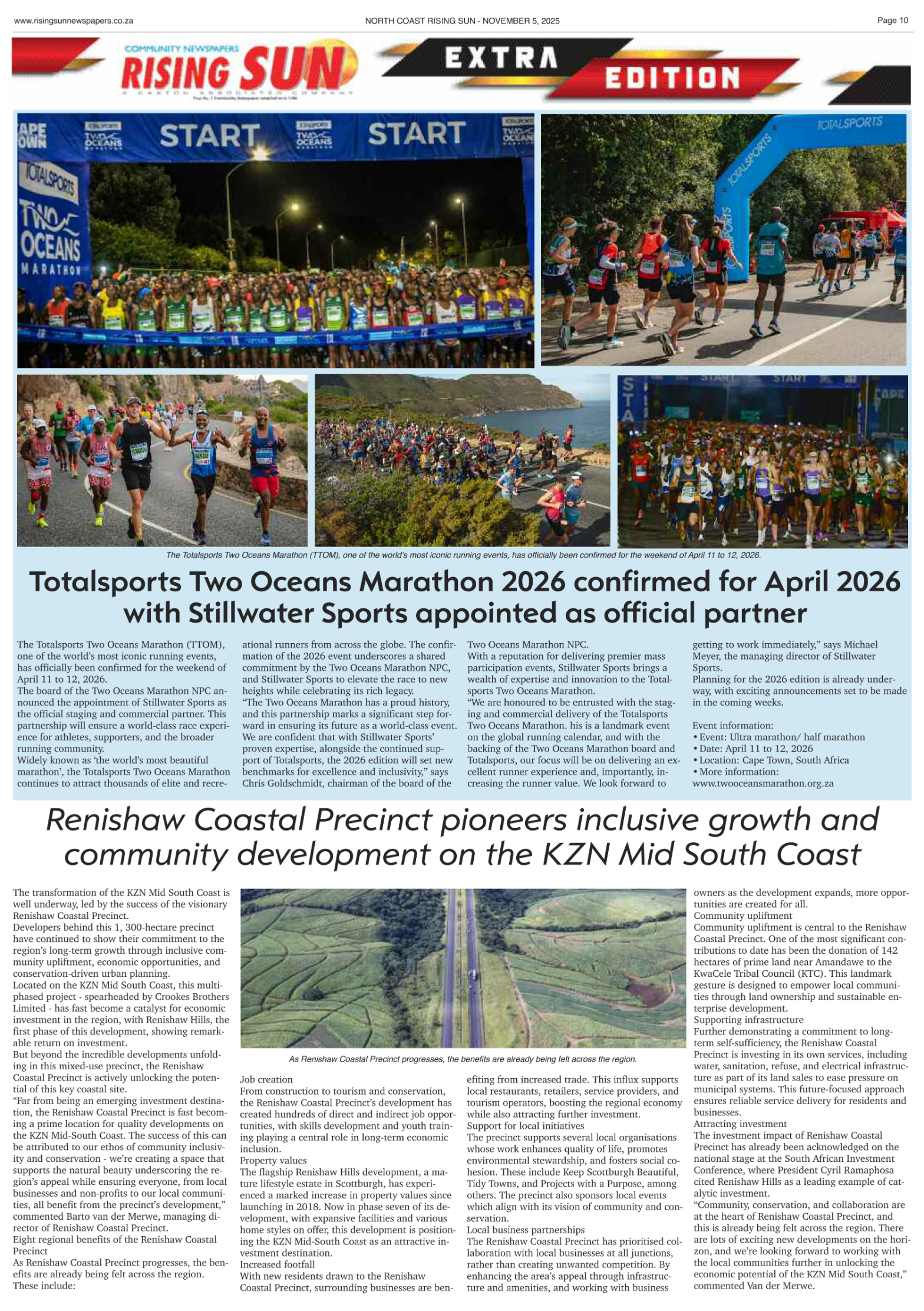 North Coast Rising Sun E-Paper, November 5, 2025 page 12