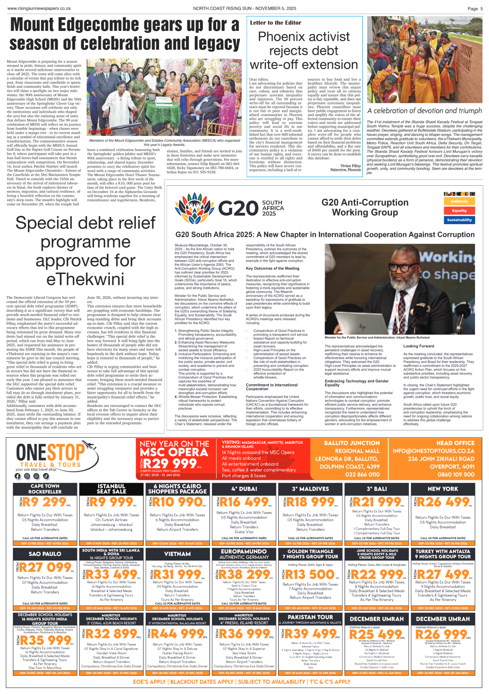 North Coast Rising Sun E-Paper, November 5, 2025 page 7