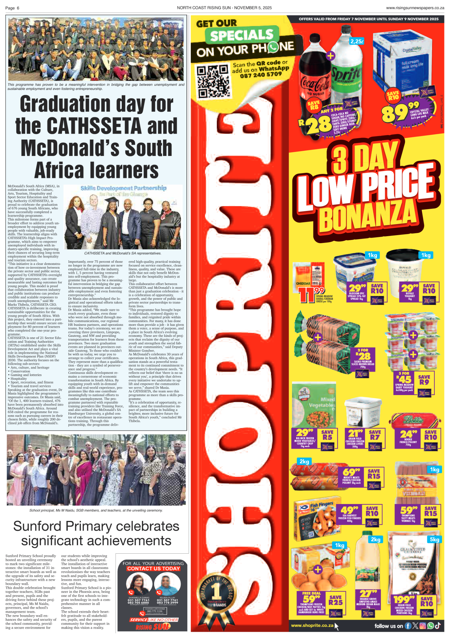 North Coast Rising Sun E-Paper, November 5, 2025 page 8