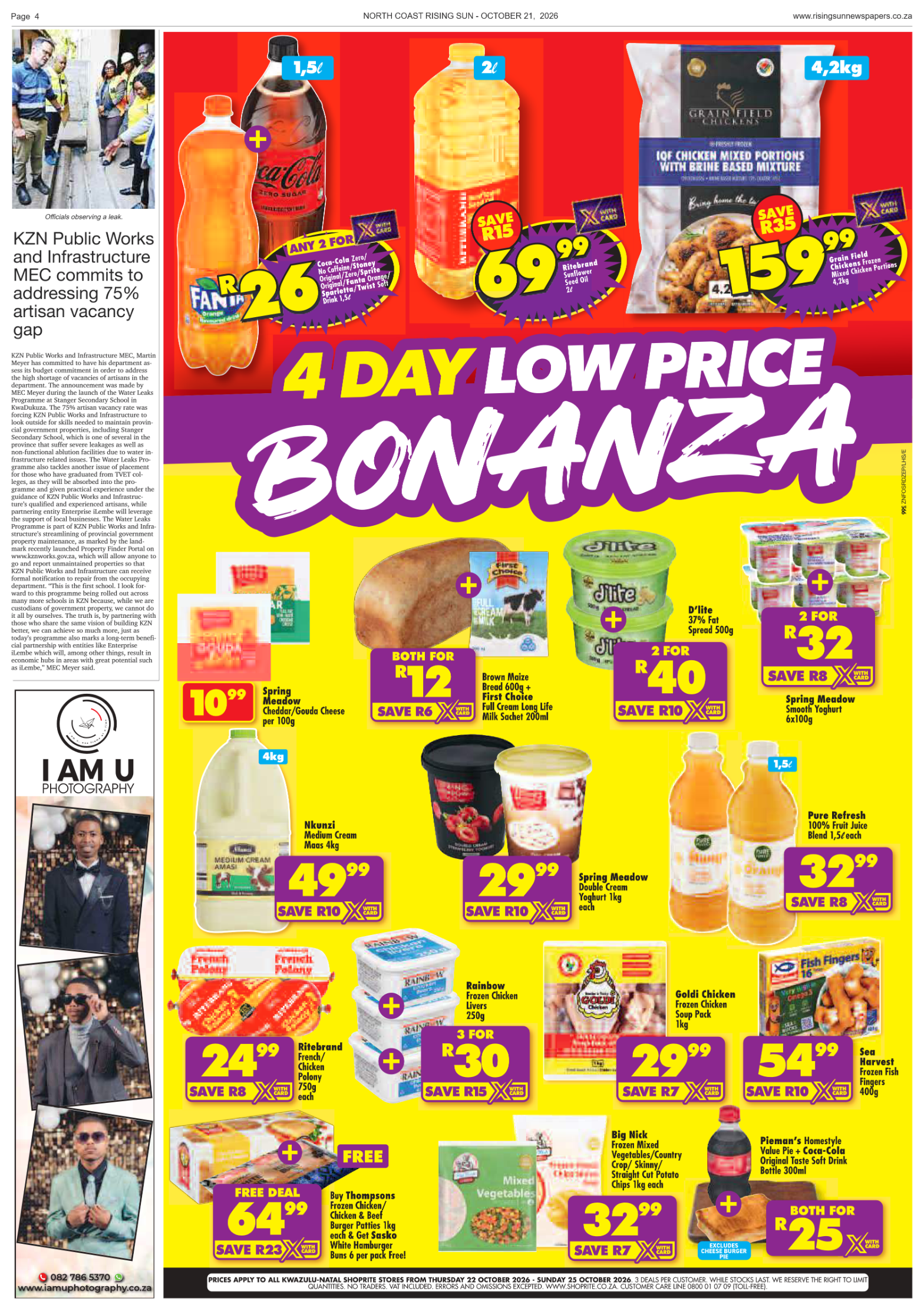 North Coast Rising Sun E-Paper, October 21, 2026 | Rising Sun Newspapers