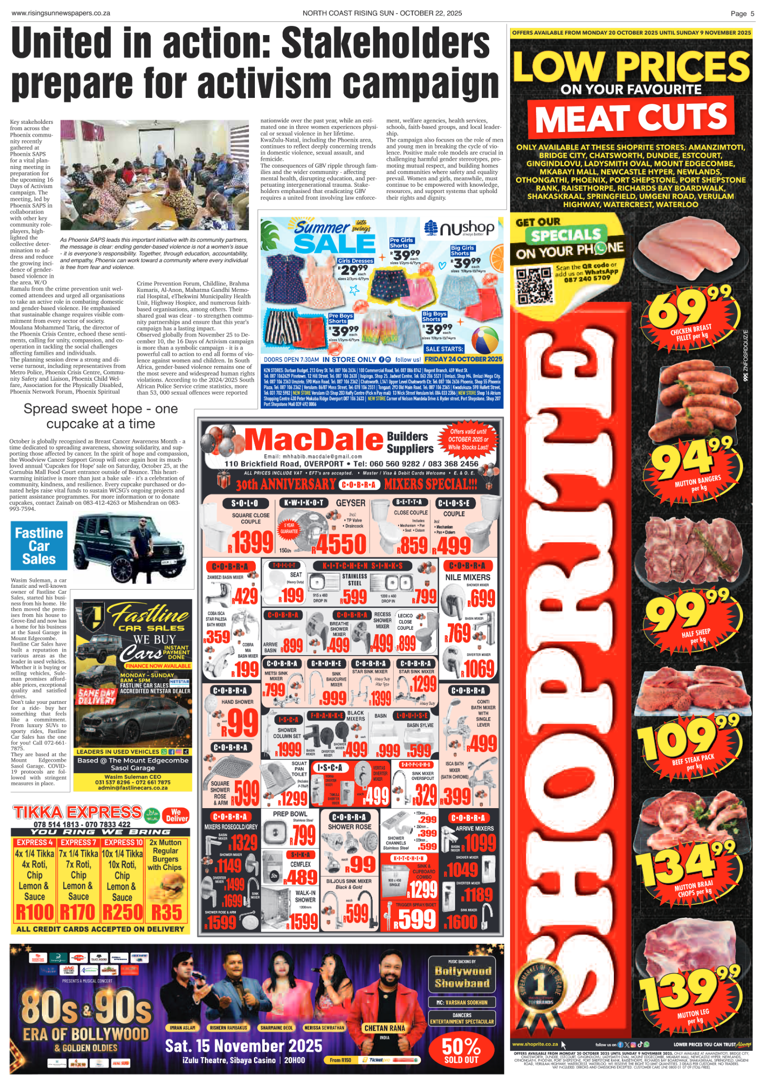 North Coast Rising Sun E-Paper, October 22, 2025 page 11