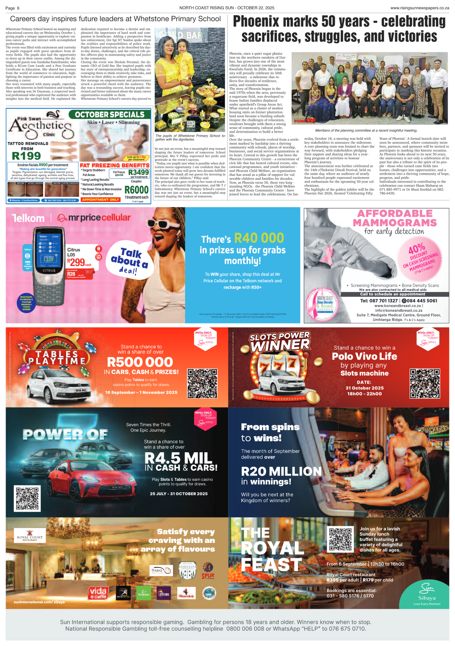 North Coast Rising Sun E-Paper, October 22, 2025 page 12