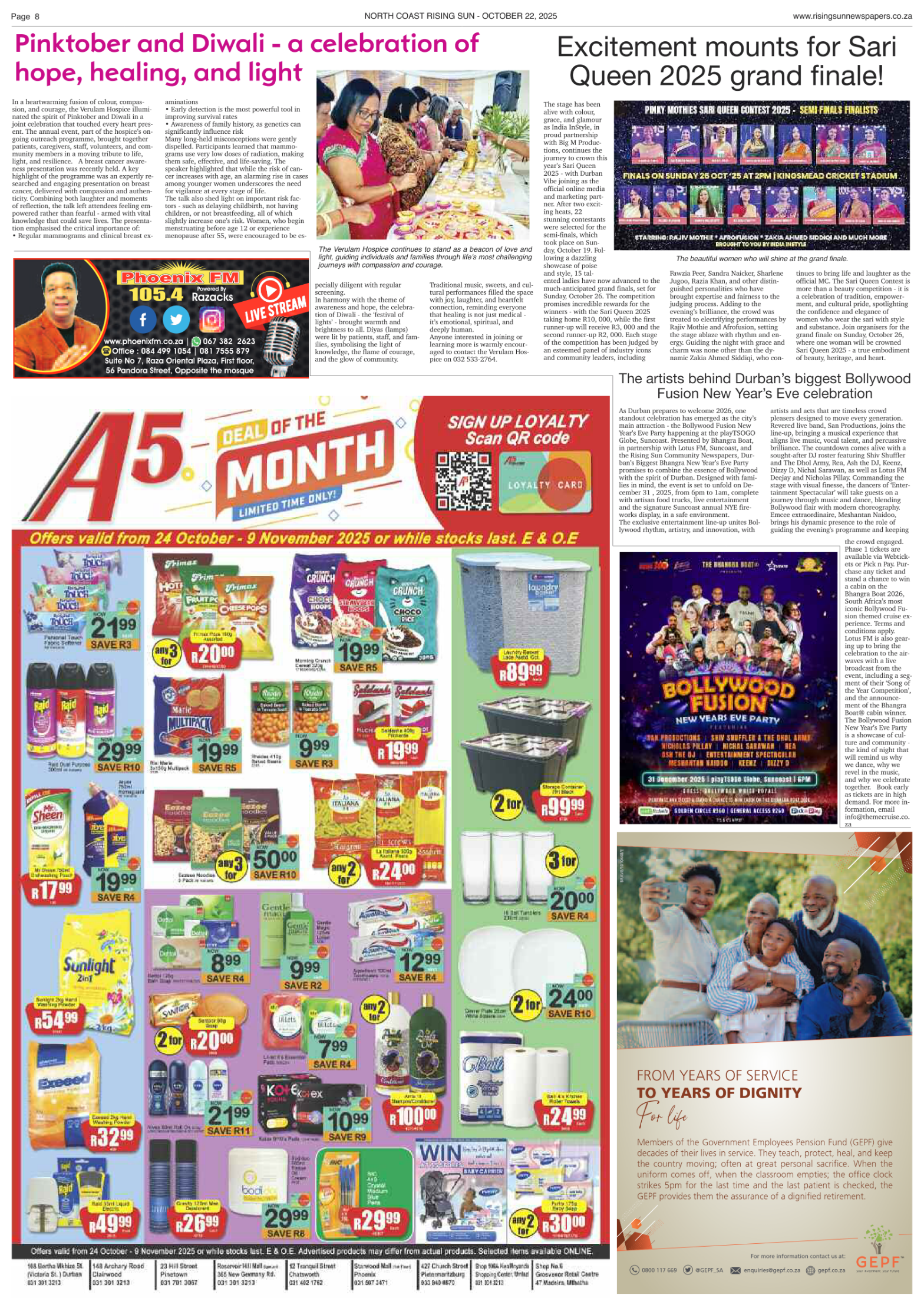 North Coast Rising Sun E-Paper, October 22, 2025 page 14