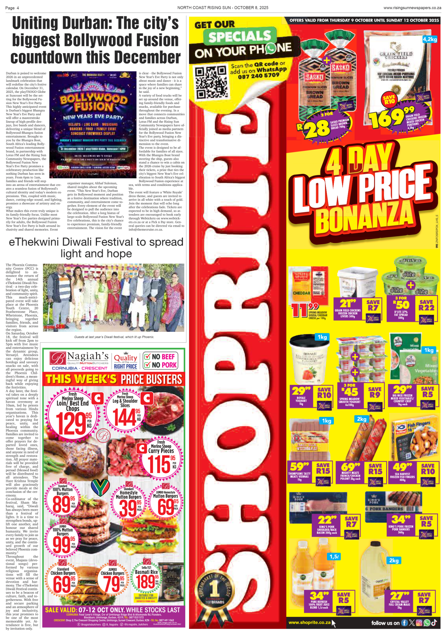 North Coast Rising Sun E-Paper, October 8, 2025 page 6