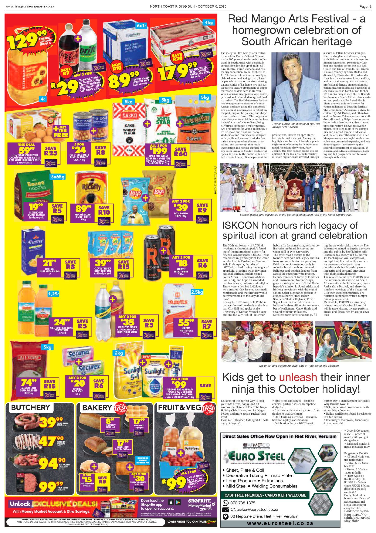 North Coast Rising Sun E-Paper, October 8, 2025 page 7