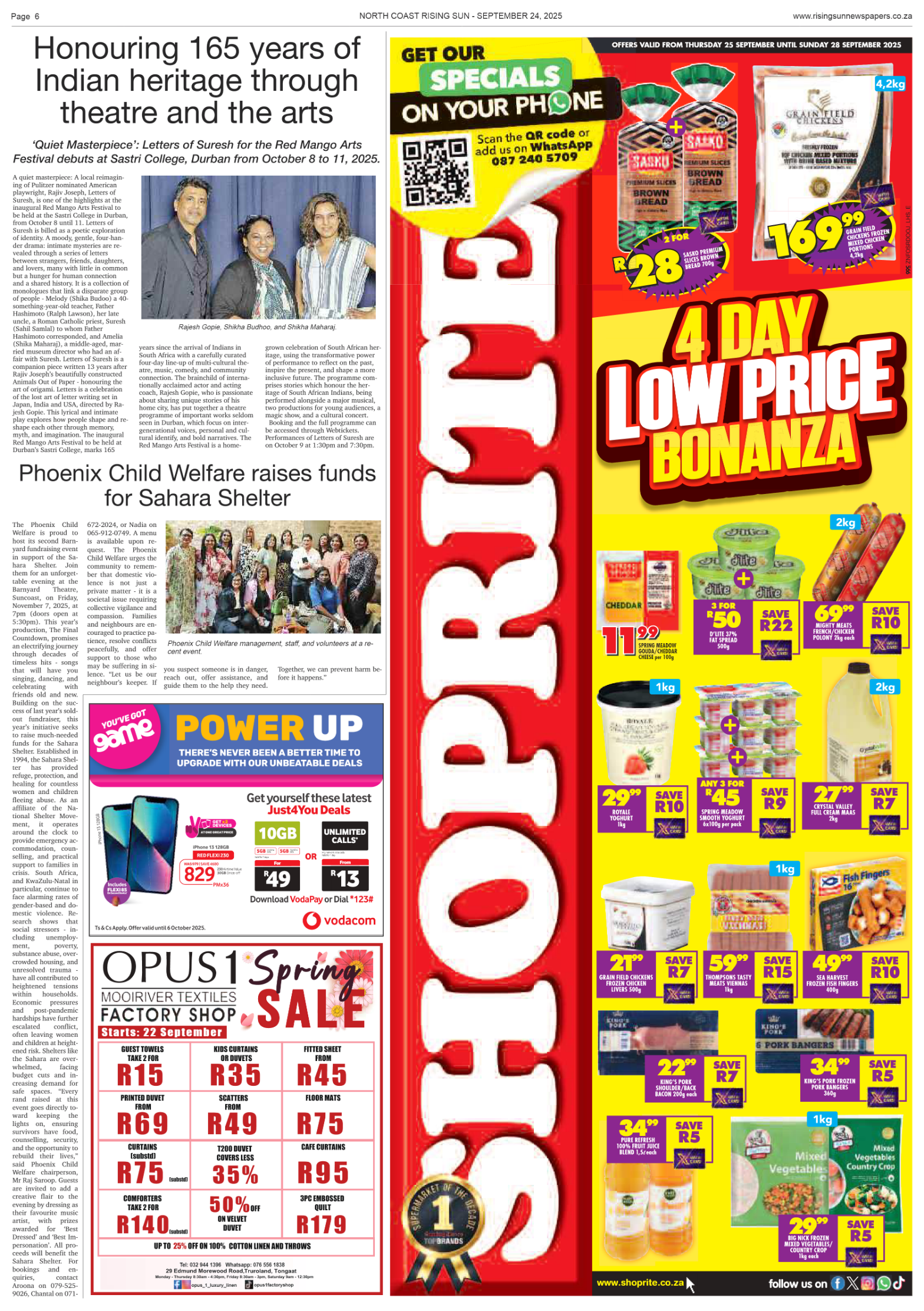 North Coast Rising Sun E-Paper, September 24, 2025 page 12