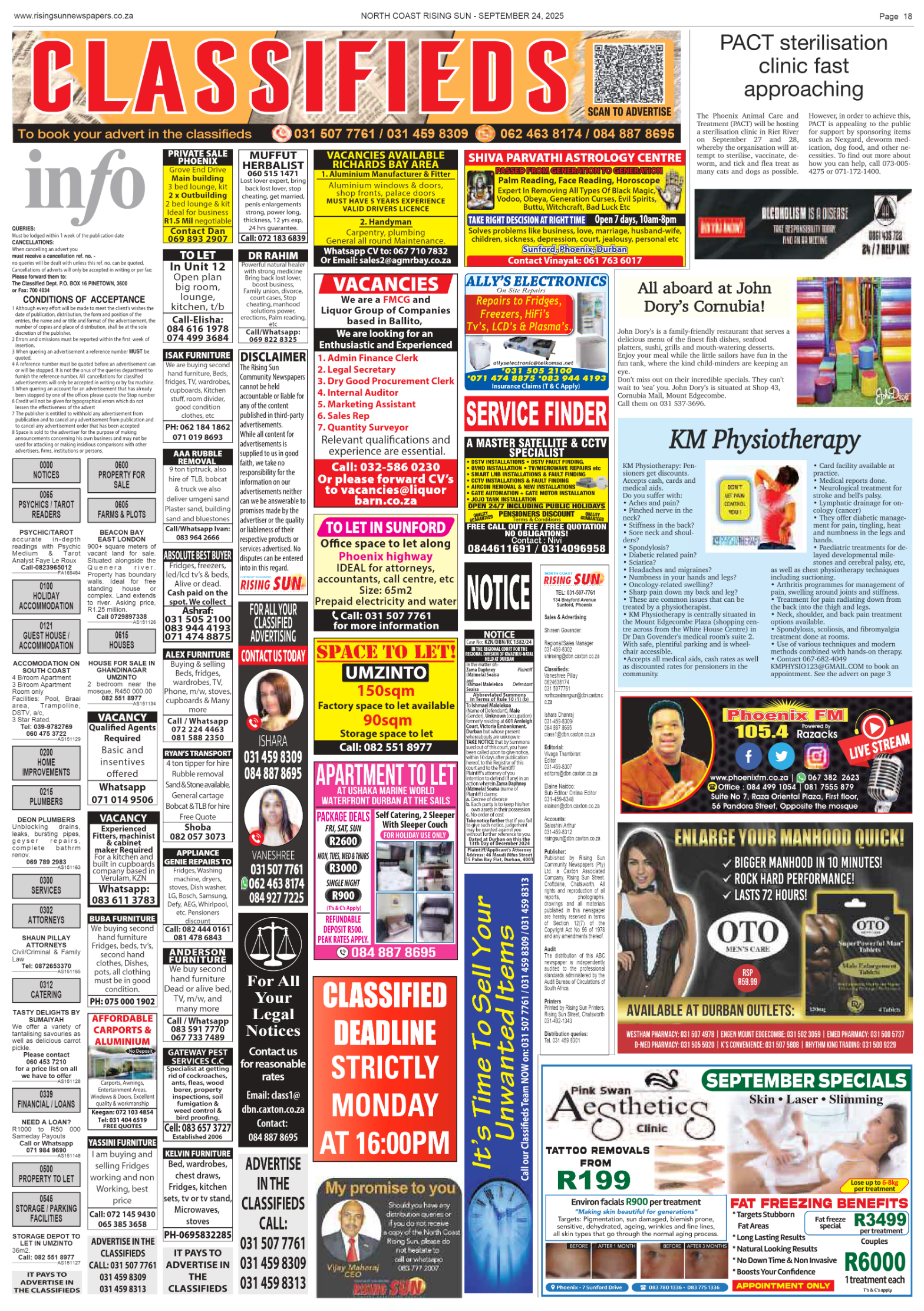 North Coast Rising Sun E-Paper, September 24, 2025 page 24