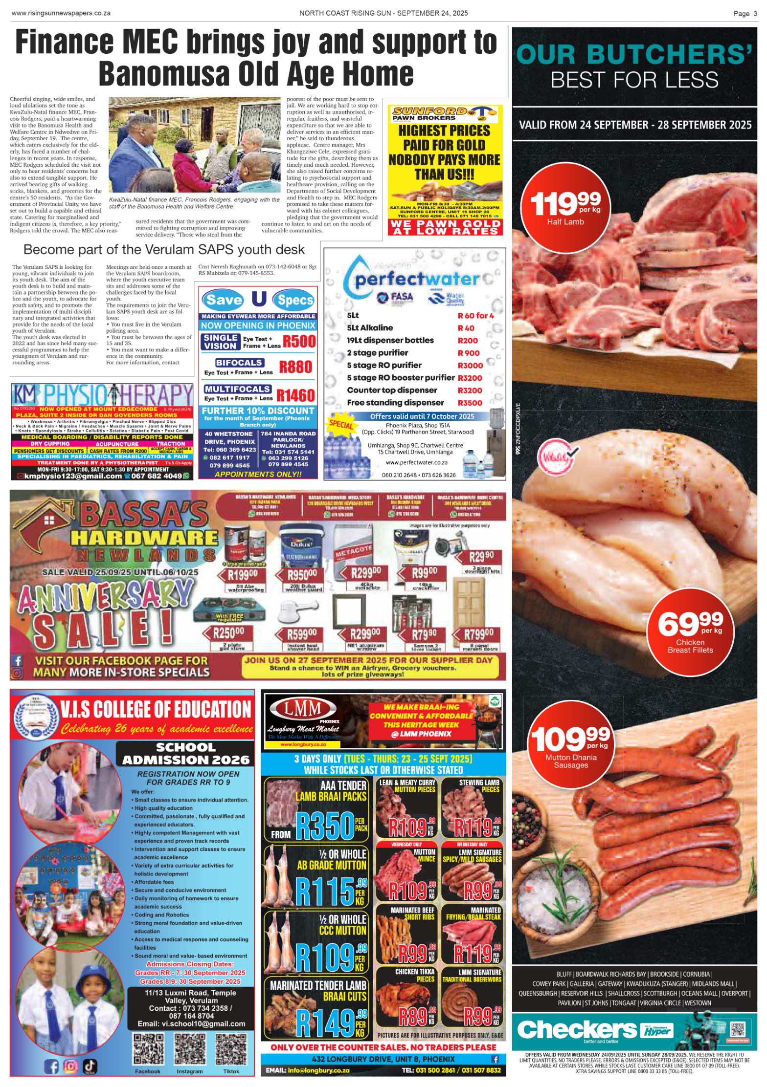 North Coast Rising Sun E-Paper, September 24, 2025 page 9