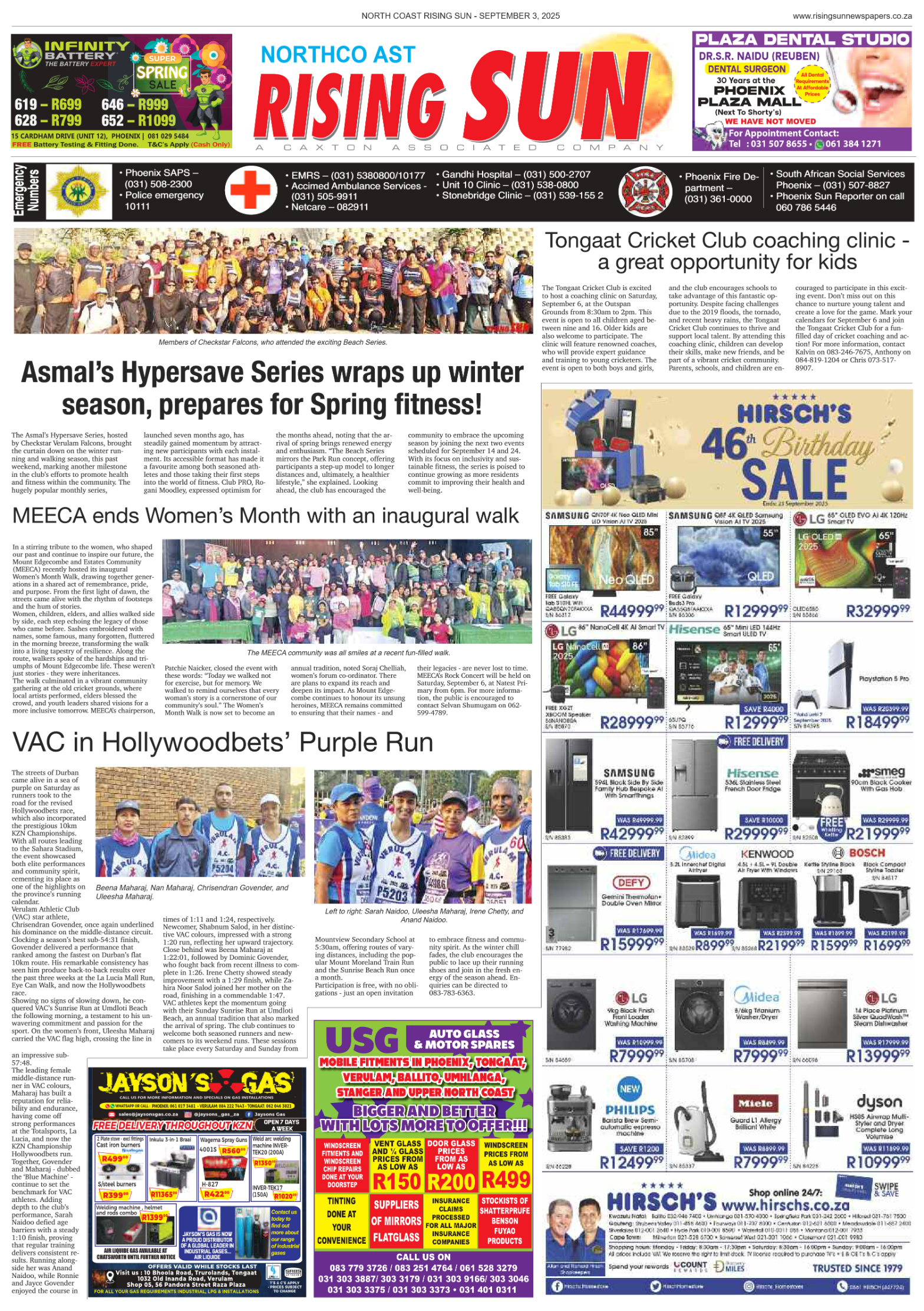 North Coast Rising Sun E-Paper, September 3, 2025 page 21