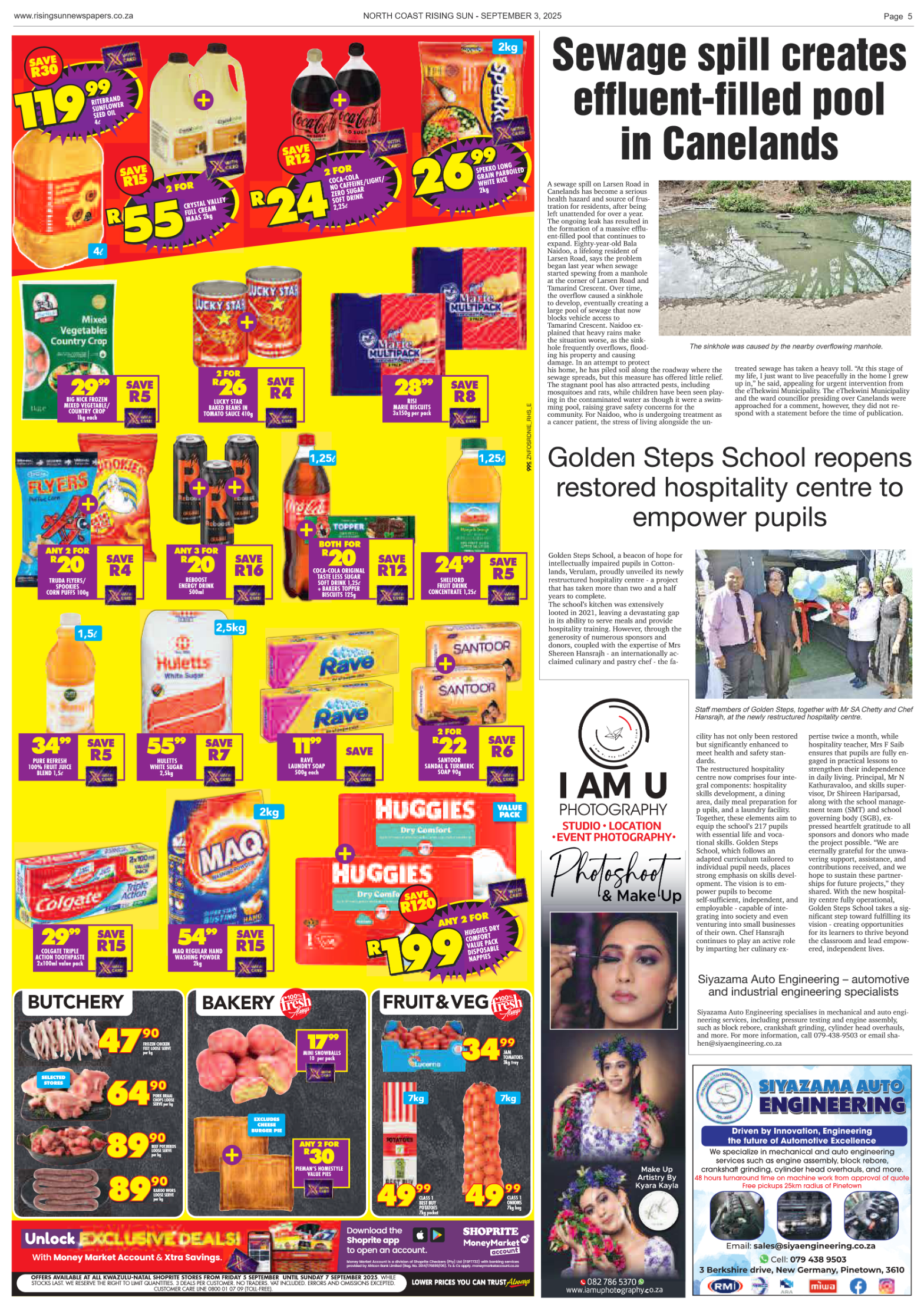 North Coast Rising Sun E-Paper, September 3, 2025 page 5