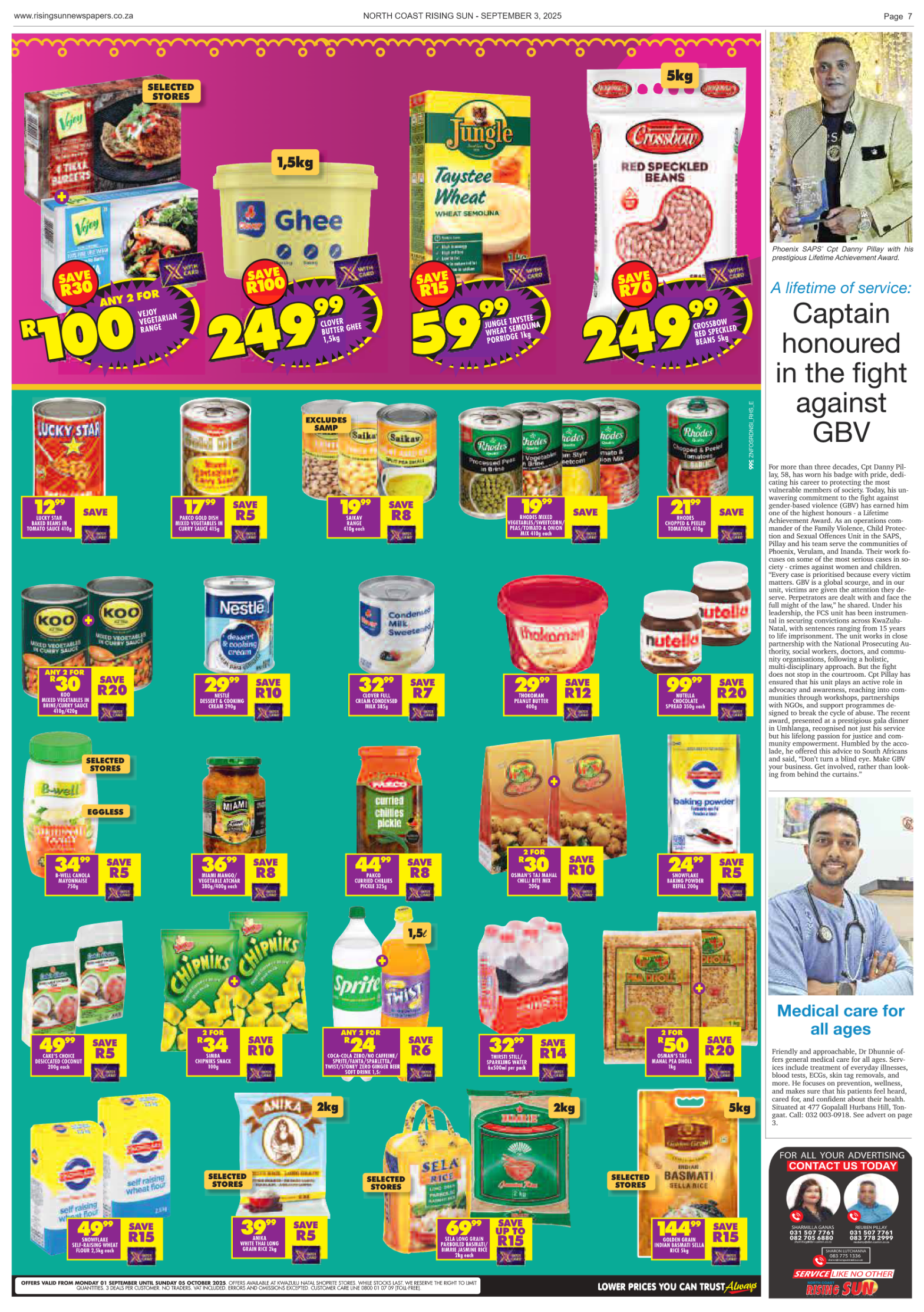 North Coast Rising Sun E-Paper, September 3, 2025 page 7