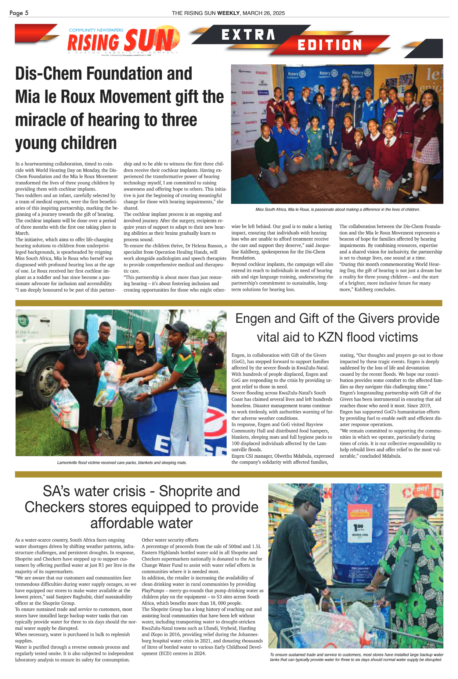 Rising Sun Weekly E-Paper, March 26, 2025 page 5