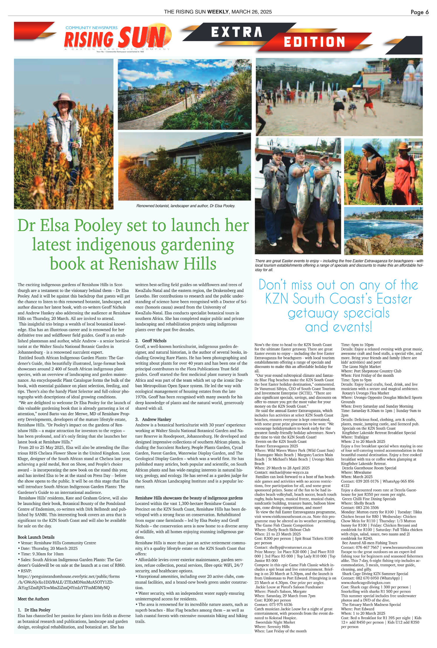 Rising Sun Weekly E-Paper, March 26, 2025 page 6